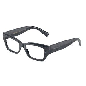 NWT Dolce & Gabbana 0DG3387-3441-53 Gray 53mm Eyeglasses